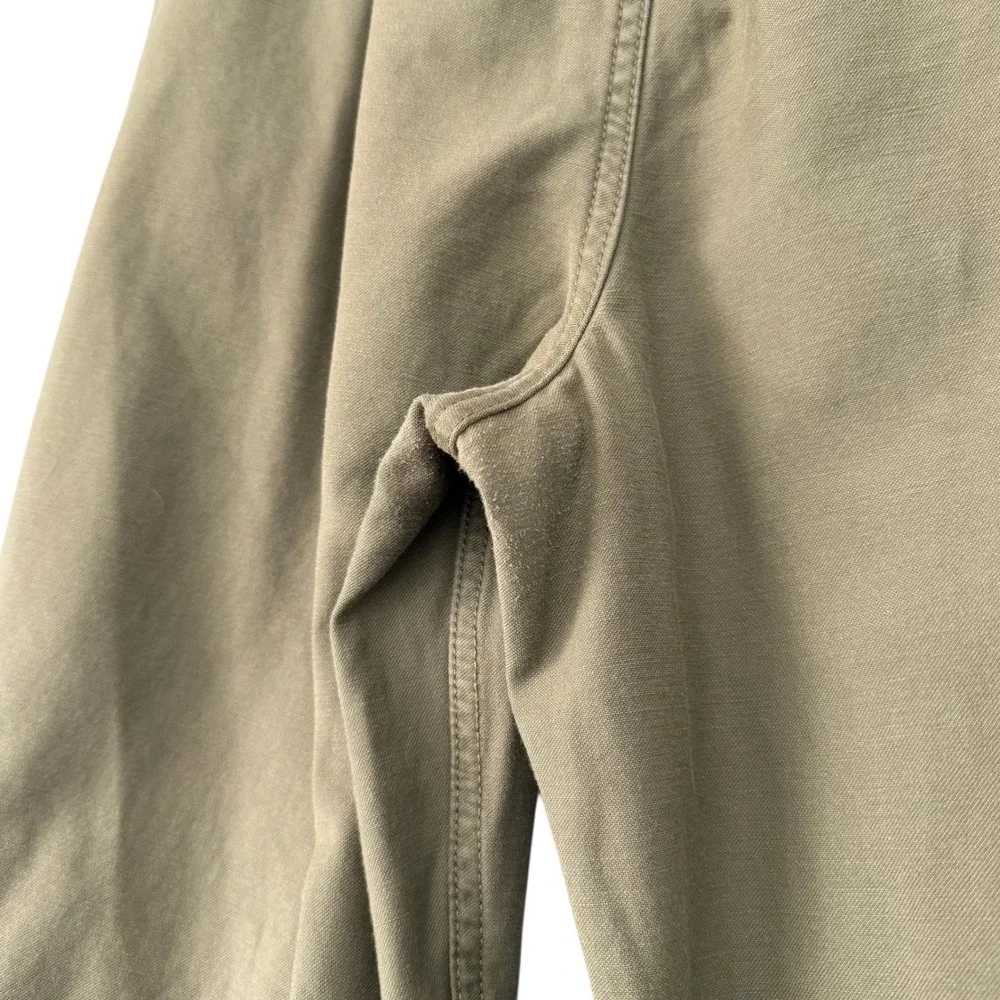 Aritzia | TNA | Olive Green Parachute Cargo Pants Drawstring Utility Size M - Picture 8 of 14